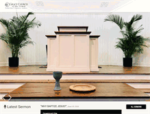 Tablet Screenshot of gracechurchislands.org